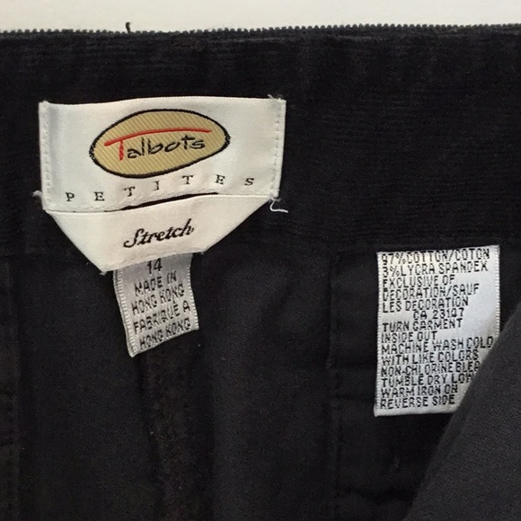 Talbots Corduroy pants. - Picture 2 of 3